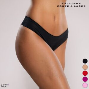 Calcinha Sem Costura Feminina Corte a Laser Que Não Marca na Roupa