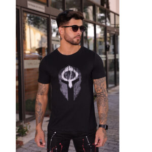 Camiseta Masculina Capacete Esparta Brasil 100% Algodão Premium