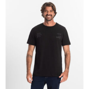 Camiseta Masculina Diametro Preto