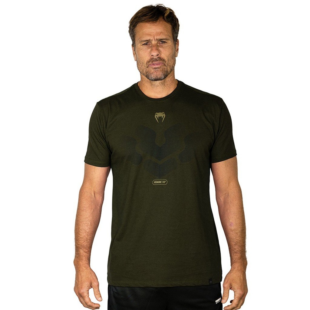 Camiseta Masculina Venum Technical Army Verde