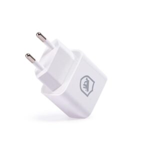 Carregador De Parede Bivolt Flex 12w Com 2 Entradas Usb Gshield Cor