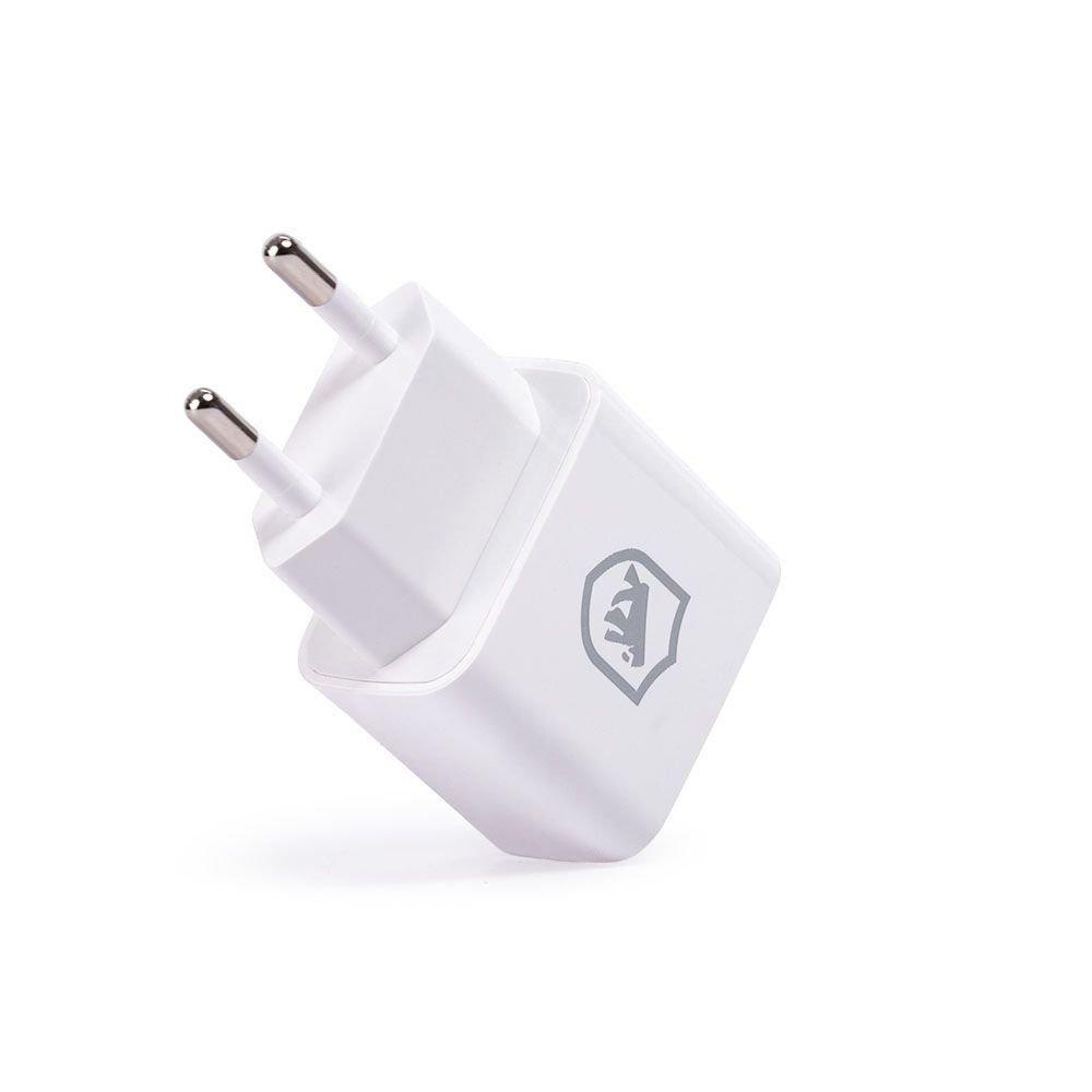 Carregador De Parede Bivolt Flex 12w Com 2 Entradas Usb Gshield Cor