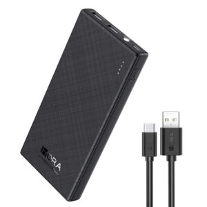 Carregador Portátil 1Hora PowerBank Pd20W 10mAh Preto