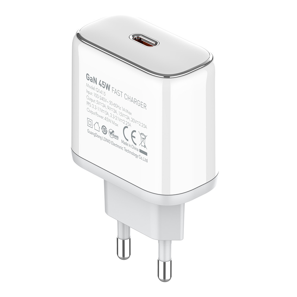 Carregador Usb-C Ldnio 45W Notebook Celular Turbo