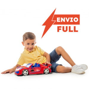 Carrinho Brinquedo Spider Porsche Sport Vermelho Grande 37cm Carro
