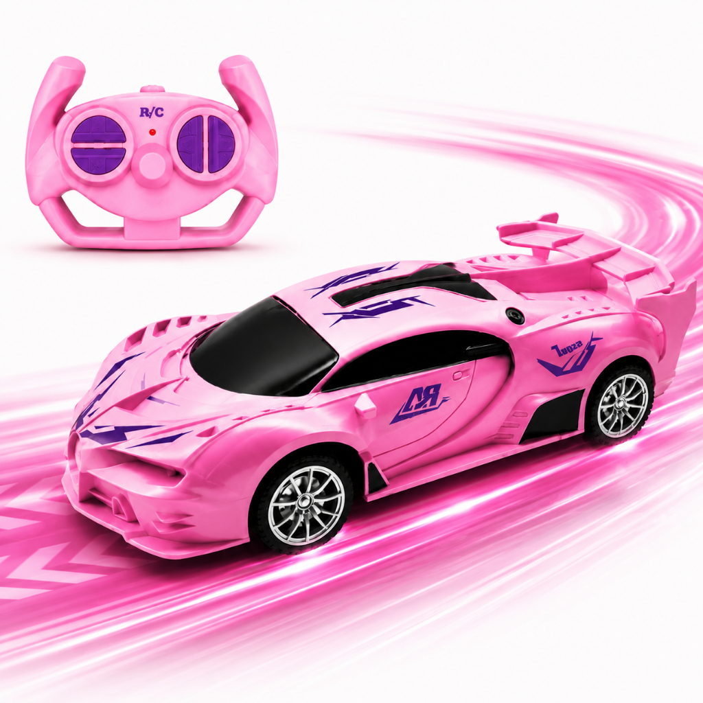Carrinho de Controle Remoto Infantil Bugatti Racing Super Rápido