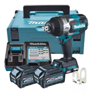 Chave De Impacto 2 Baterias 40v 3 4 Tw001gz Carregador Makpac 220v