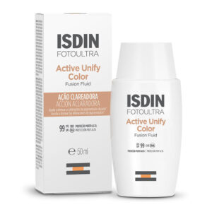 Clareador e Protetor Solar Isdin Active Unify com Cor 50ml