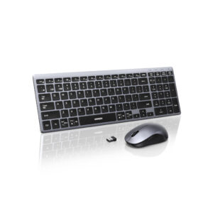 Combinação De Teclado E Mouse Sem Fio Ugreen Ajustável De 4 DPI 2.4