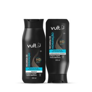 Combo Vult Cabelos Recarga de Hidratação: Shampoo 200ml Condicionador