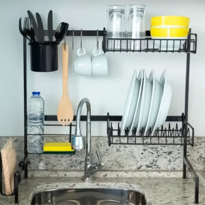 Cozinha Móvel Escorredor De Louças Chinês Kitchen Rack Aço Inoxidável