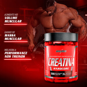 Creatina 100% Pura 60 Cápsulas Integral Médica