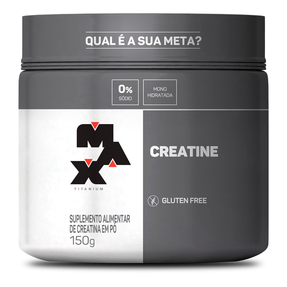 Creatina Monohidratada 150g Max Titanium