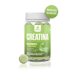 Creatina Super Nutrition Monohidratada Gummy Sabor Uva Verde com 60