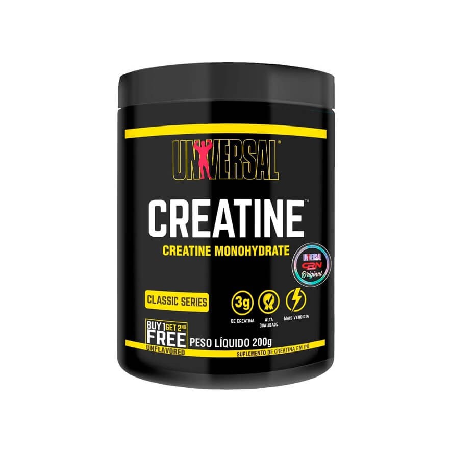 Creatina Universal 200g Monohidratada Envio Rápido