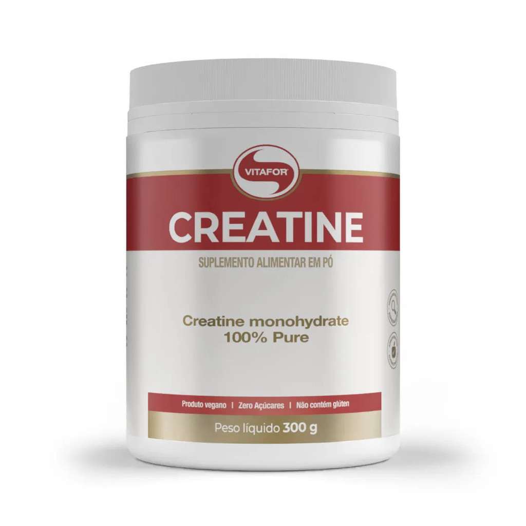 Creatine Creatina Monohidratada Pura 300g Vitafor