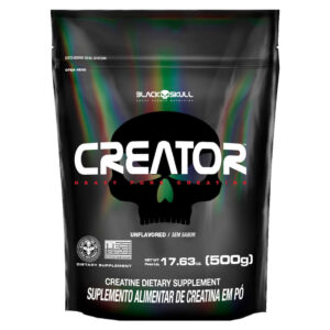 Creator Creatina Monohidratada Refil 500g Black Skull