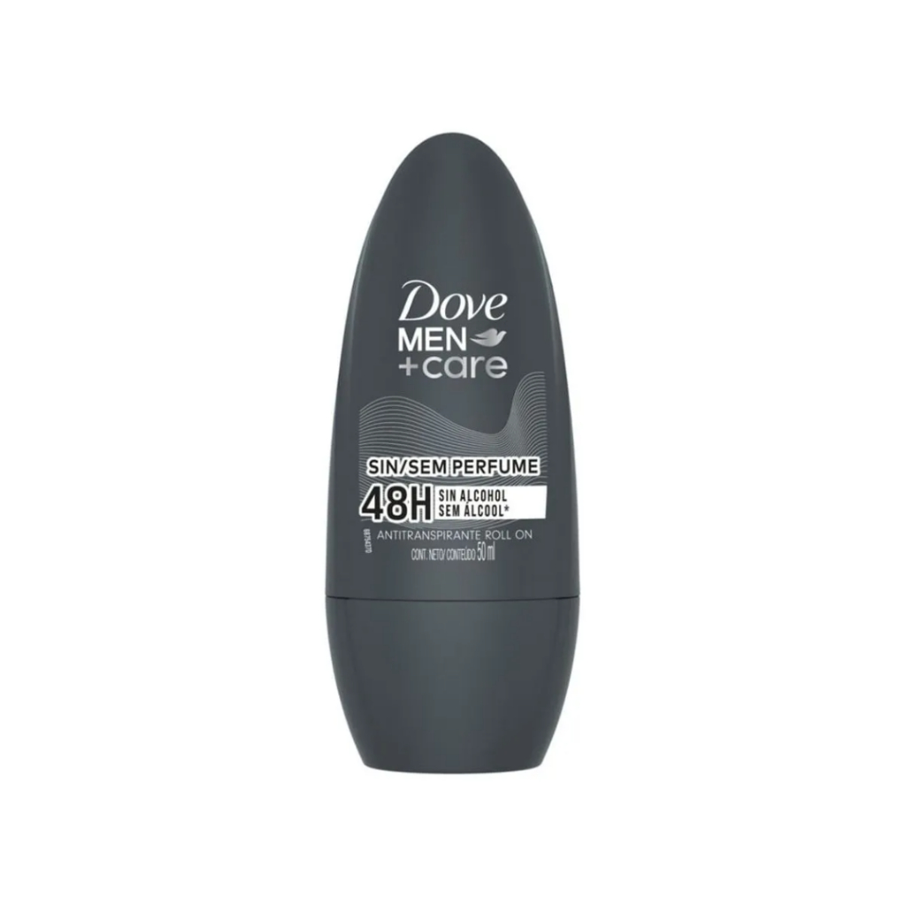 Desodorante Antitranspirante Roll On Dove Men Care Sem Perfume 50ml