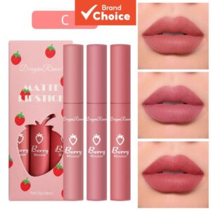 Dragon Ranee Batom Matte de Longa Duração com Acabamento Brilhante