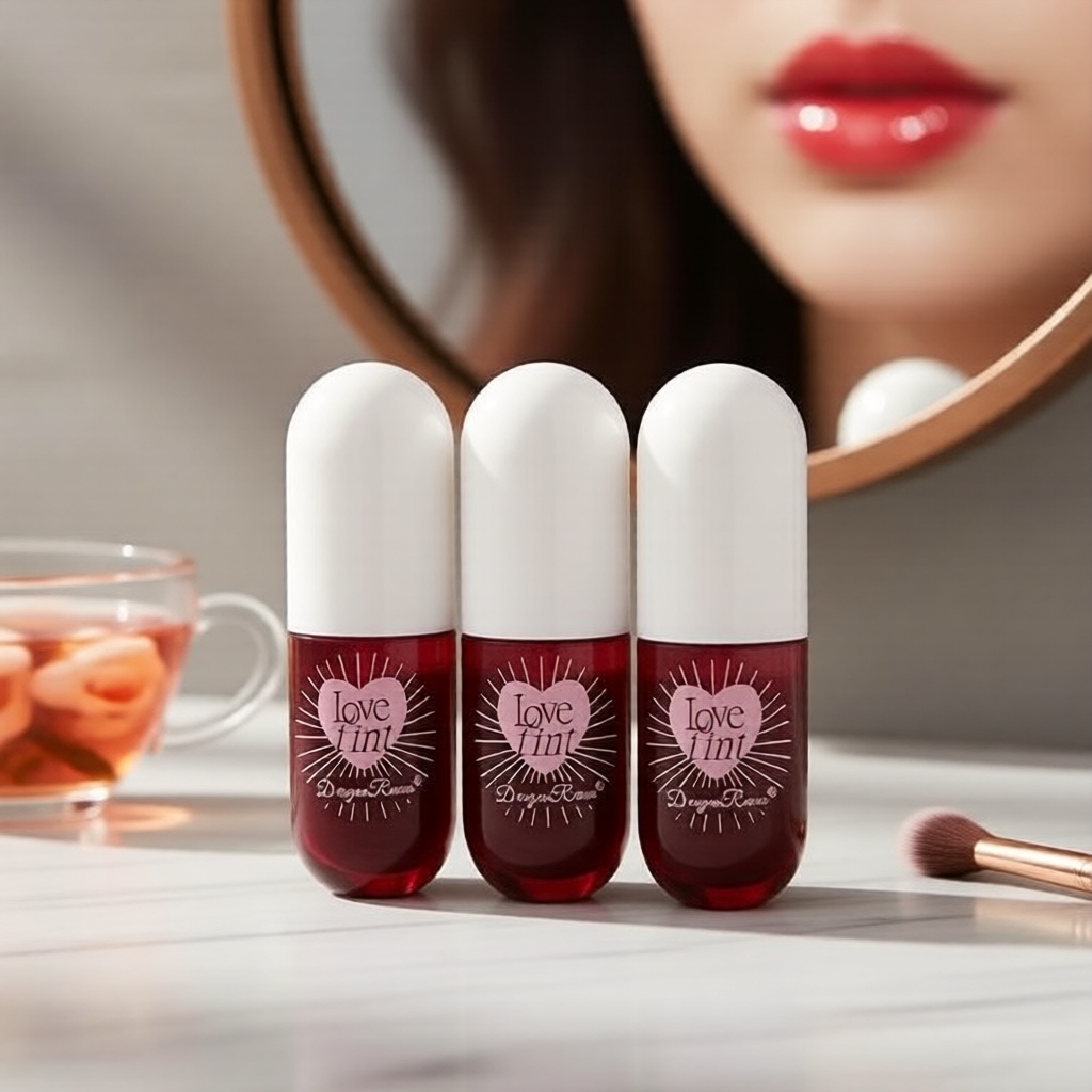 Dragon Ranee Love Tint Mirror Batom Labial: À Prova D'Água