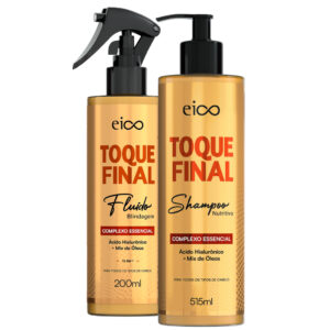 Eico Shampoo Sem Sal Toque Final 515ml Fluído Leave-in Blindagem