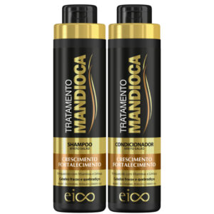 Eico Tratamento Mandioca Shampoo Hidratação 800ml Condicionador