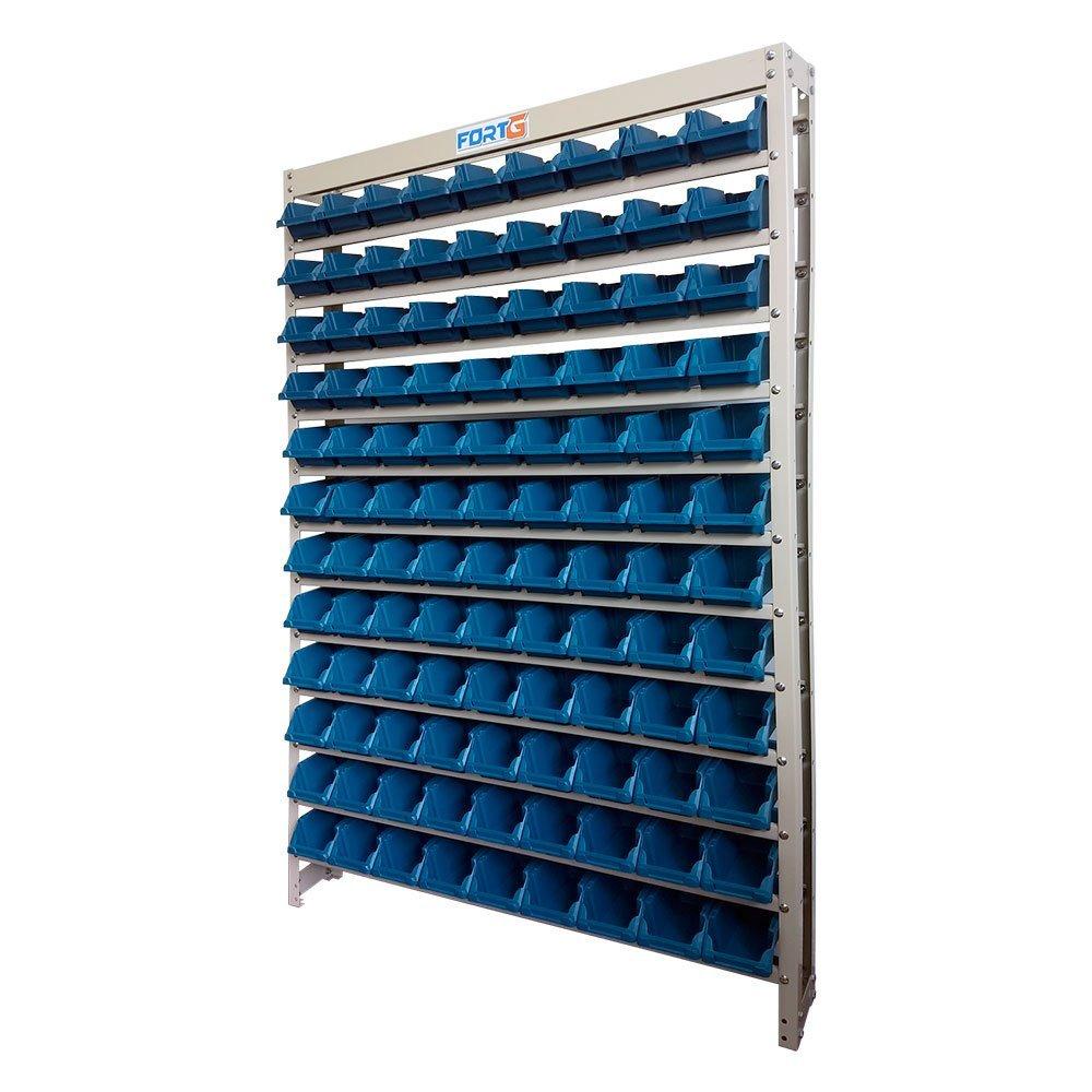Estante Gaveteiro Organizador com 108 Gavetas Nr. 3 Azul