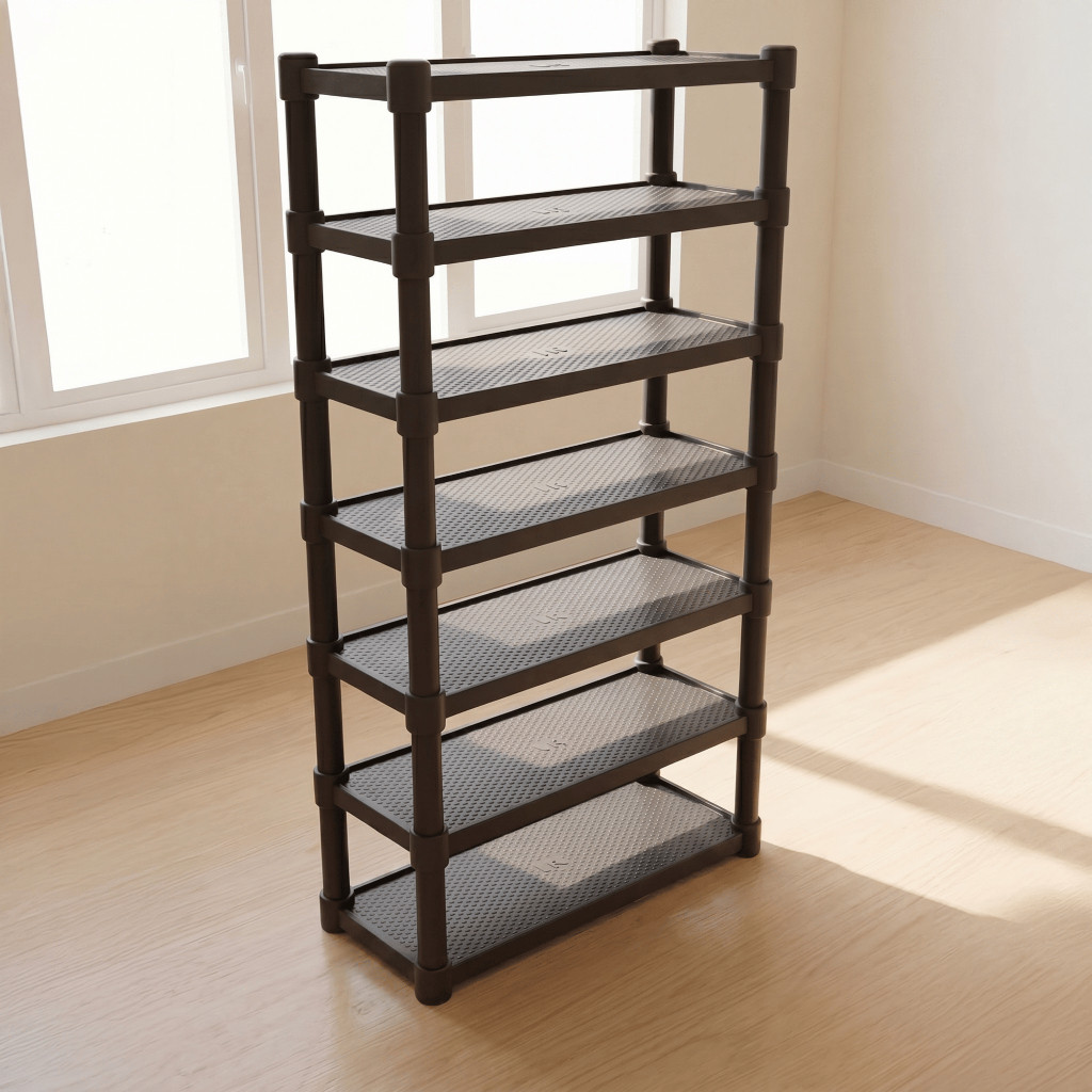 Estante Prateleira Modular Multiuso Organizadora Plástico Reforçado 7 — Móveis