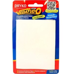 Fita adesiva emborrachada à prova d’água vedatudo Ultradry Dryko