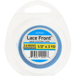Fita Adesiva Lace Front Azul P Mega Hair 3 Metros X 0,8 Cm