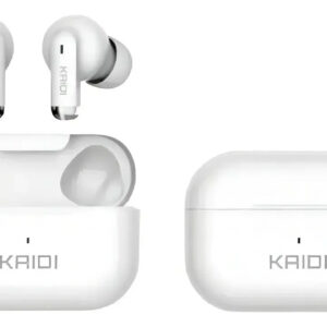 Fone Bluetooth 5.4 Sem Fio Tws Kaidi Kd780 Graves Potentes Branco