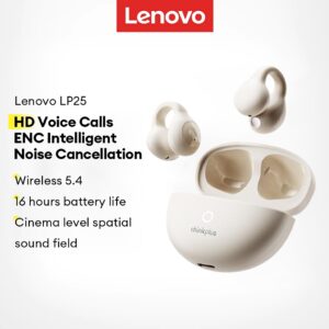 Fone de Ouvido Bluetooth Lenovo com Qualidade de Som HiFi Som HD