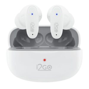 Fone de Ouvido Bluetooth Sem Fio Air Buds 400 i2GO Até 48h Bateria
