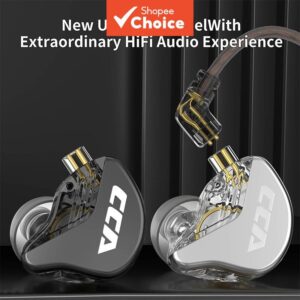 Fone de Ouvido com Fio Hifi de Monitoramento com Cancelamento de