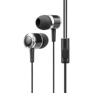 Fone DE Ouvido Dot Preto Intra Auricular Com Fio E Microfone