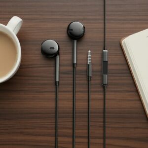 Fone de Ouvido Esser Estéreo com Microfone Fones de Ouvido com Graves