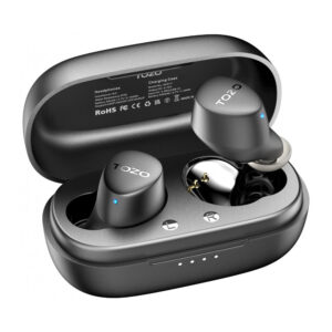 Fone de Ouvido In-Ear Tozo Agile Dots Bluetooth 5.3 Preto