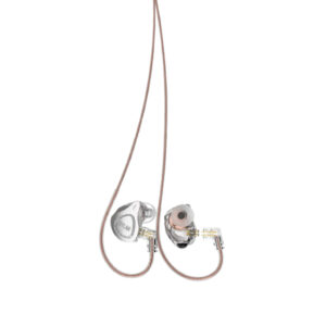 Fone De Ouvido Monitor De Palco In-Ear Dylan Silver Double Dynamic