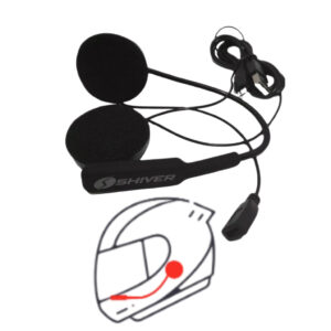 Fone De Ouvido Para Capacete de Moto e Bike Interno Bluetooth 5.0