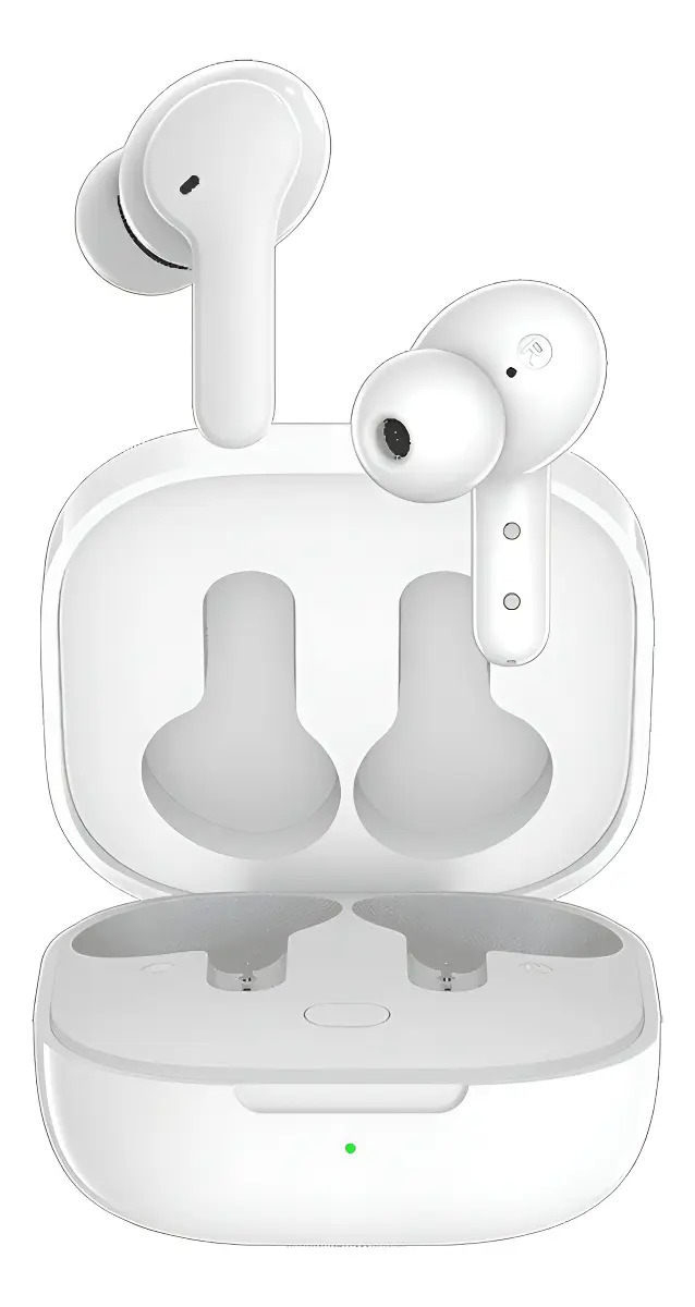 Fone De Ouvido Qcy Com 4 Microfones E Bluetooth 5.1 BH22DT10A Cor — Áudio e Fones