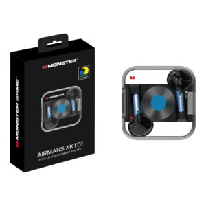 Fone de ouvido Sem Fio Monster Airmars Preto