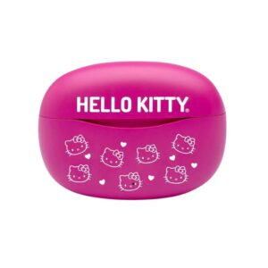 Fone Sem Fio Hello Kitty Estereo Earbuds Case Carregador Bluetooth