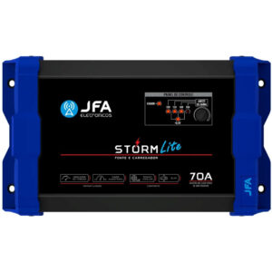 Fonte 70A Carregador Jfa Storm Lite Bivolt Som Automotivo 12v 15.2v