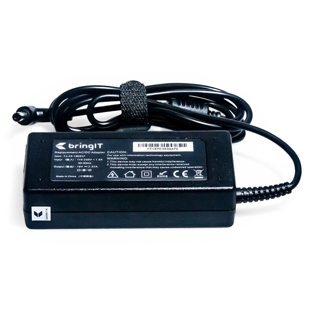 Fonte Carregador para Notebook Acer Aspire 19V 2.37A 45W