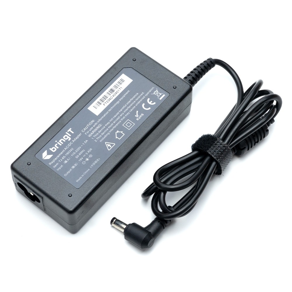 Fonte Carregador para Notebook Itautec Infoway 19 V 3.42 A 65 W
