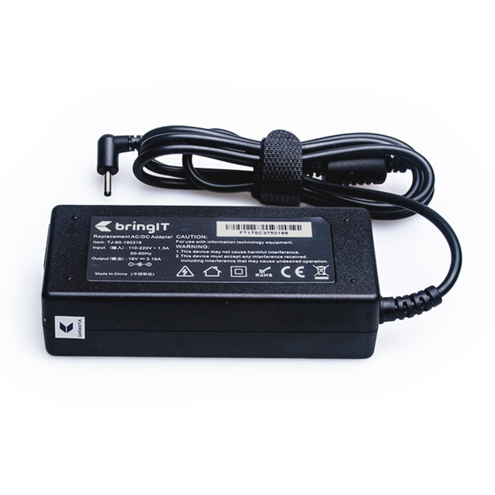 Fonte Carregador para Notebook Samsung Expert 19V 3.16A 60W
