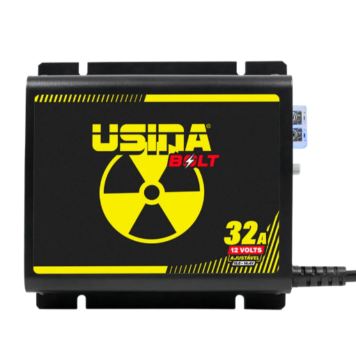 Fonte Carregador Usina Bolt 32a Bivolt 12v Som Automotivo Bateria — Som Automotivo