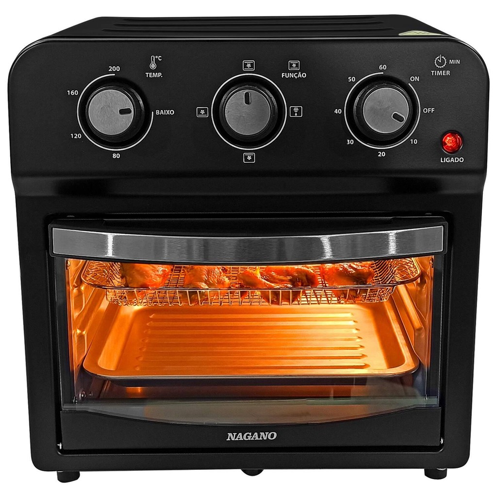 Forno Air Fryer 1500w Fritadeira 12L 220v — Cozinha