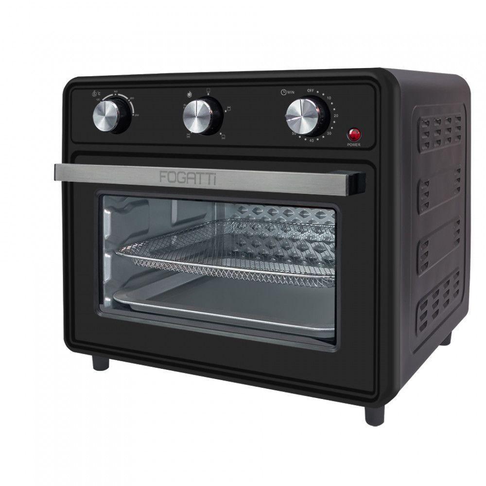 Forno Air Fryer 30l Fogatti Multifunções Preto 110V
