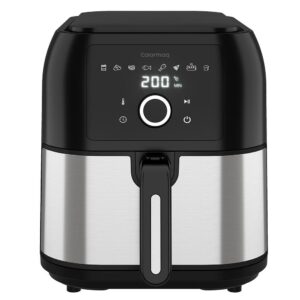 Fritadeira Air Fryer Colormaq 8L 1700w Digital Preta e Inox